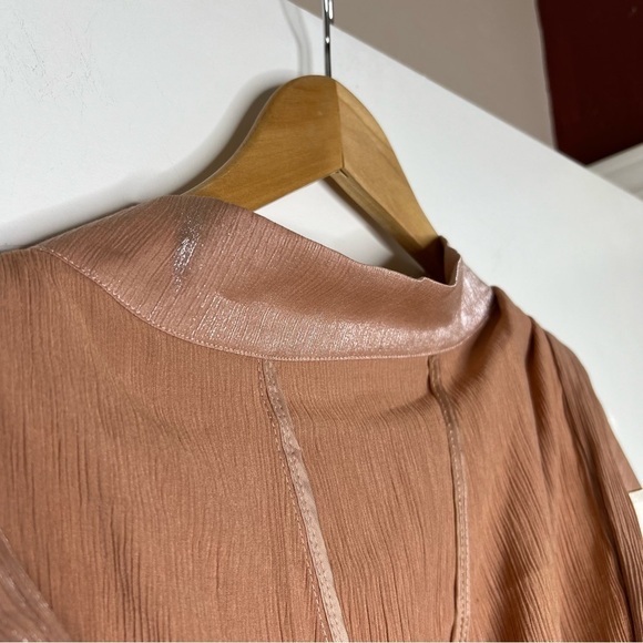 Zara Color Block Hooded Zip Front Jacket Windbreaker size large - Picture 13 of 14